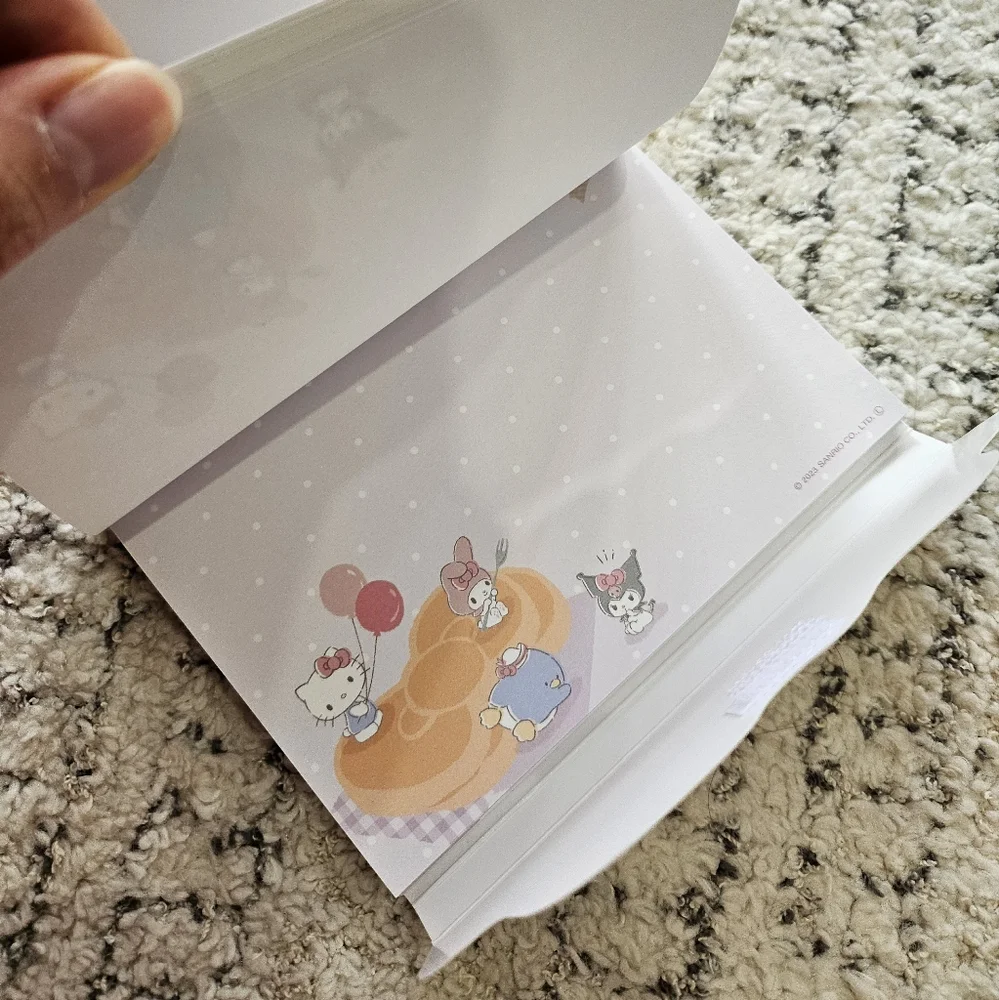 Sanrio Hello Kitty 50th Anniversary Velcro Notebook